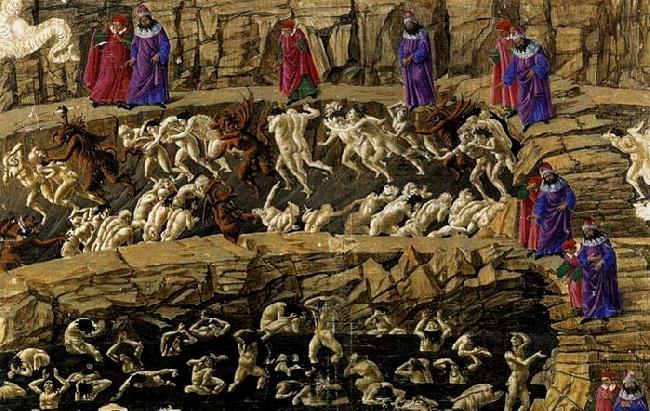 Inferno, Canto XVIII, BOTTICELLI, Sandro